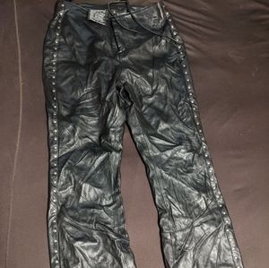 Vintage Rare Harley Davidson leather pants